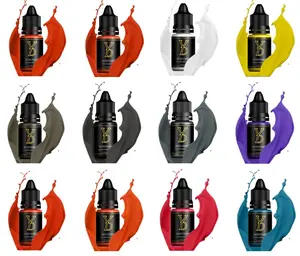 Yd Hot Koop Merk Permanente Make-Up Inkt Microblading Pigment Vloeibare Tattoo Pigment Kleuren Voor Wenkbrauw Lip Eyeliner Tattoo