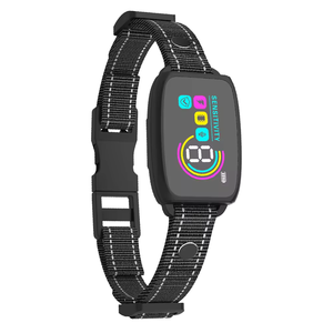 Collier anti-aboiement intelligent automatique avec écran numérique HD, étanche IP67, rechargeable, dispositif d'arrêt des aboiements, catégorie Contrôle des aboiements - Product Image 1