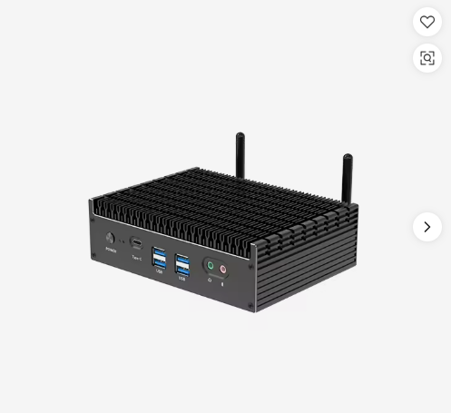 13th Gen Thin Client Mini Wall Mount 2LAN USB-C Thunderbolt 4 Wifi6 I7-1355U I5-1335U 13th I3 I5 I7 Industry Fanless Thin Client