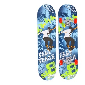 Hyzk Kids Double Kickboard 1.2m Aluminum Alloy Lightweight <b>Skateboard</b> For 3-5 Years Children With 18 Wheel Size HZ01 - Product Image 3