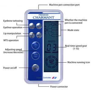 Hadiyah Beauty Charmant Machine à Tatouer Stylo Rotatif pour Sourcils Lèvres Eyeliner <span class=keywords><strong>Suisse</strong></span> Microblade MTS Stylo - Product Image 4