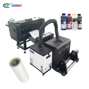 Cowint photo canvas polo t shirt cheap fabric DTF print printing machine for small business clothes