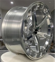 Jantes en alliage d'aluminium forgé 6061-T6 Wandun de 16 à 24 pouces pour toute la gamme de véhicules, données de montage spécifiques au véhicule, jantes OEM ODM