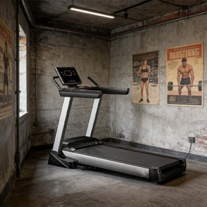 Futai F500 Appareil de fitness d'intérieur multifonctionnel silencieux et amortissant les chocs pour la marche sur piste, avec écran LCD et moteur 3.5HP - Product Image 5
