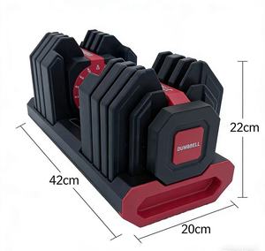 Haltères carrés réglables 24KG/25kg/36kg à <span class=keywords><strong>prix</strong></span> direct usine - Équipement professionnel d'entraînement de force pour la maison et la salle de sport - Product Image 2