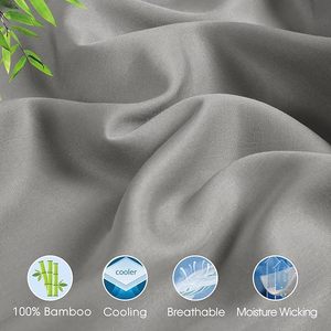 <strong>Bamboo</strong> Bedding Set Custom <strong>Bamboo</strong> <strong>Sheet</strong> Set 4 Pieces <strong>Bamboo</strong> <strong>Sheet</strong> Sets - Product Image 3