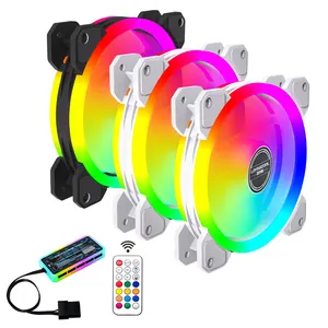 Lovingcool Wholesale Customized CPU Fan Cooler 120mm LED PC Computer Case Cooling RGB Fan Radiator For Pc Computer