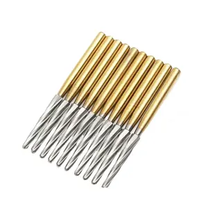 Zekrya Drills Endo Z Golden Burs 23mm 25mm 28 mm Gold FG Dental Carbide Bur