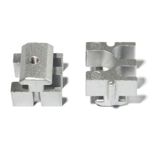 3030 Aluminum Profile Roller Bracket Curved Head Sandblasted For Industrial Conveyor Systems - Product Image 2
