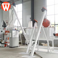 Nouvelle machine de fabrication d'aliments pour volailles Strongwin, design simple, 2-3TPH, en acier inoxydable, taux de formage élevé de 98%, aliments pour animaux