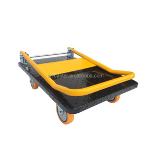 รถเข็นพับได้ทำจากเหล็ก300กก. 500กก. 700กก. รถเข็นมือพับได้1543LB เหล็กสำหรับงานหนักรถเข็นแบบพกพา - Product Image 4