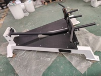 NM0019 Appareil de musculation T-Bar en acier rechargeable pour l'entraînement des bras et l'exercice de musculation