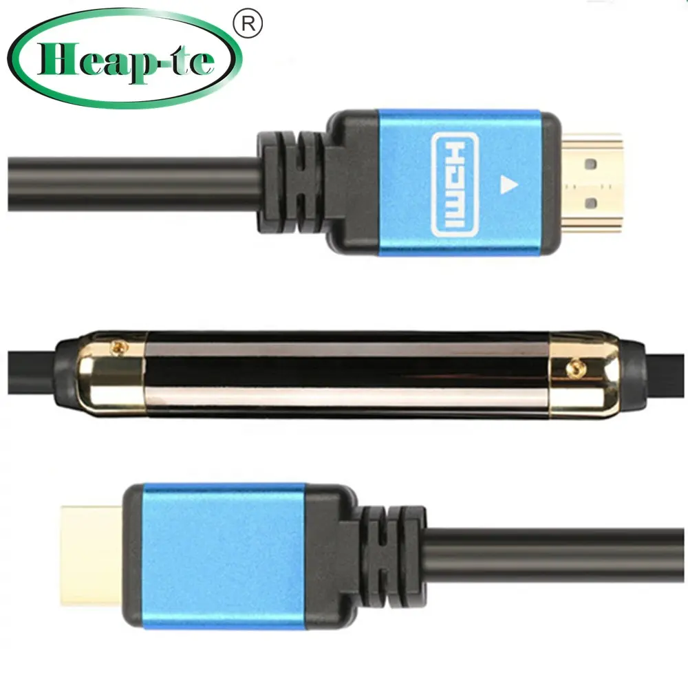 Ultra Hdmi 2.0 Kabel 100 Voeten Met Ingebouwde Signaal Booster-Ondersteuning 3D 1080P Etherne Audio Return hdtv Blue