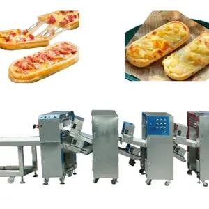 Automatic pizza production line bread machine food processing lines bakery machine snack machines roti maker