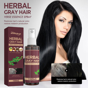 <span class=keywords><strong>Cheveux</strong></span> blancs à noir traitement capillaire anti <span class=keywords><strong>gris</strong></span> réparation polygonum multiflorum spray noircissant liquide à base de plantes - Product Image 2