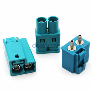 Conector Automotriz Recto 2 en 1 Doble Fakra Z Hembra FME Macho - Product Image 2