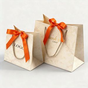 Factory Custom Clothing Shopping <b>Bags</b> <b>Gift</b> Paper <b>Bag</b> Packaging with Handle Luxury <b>Bags</b> for Wedding/jewelry/cosmetic - Product Image 2