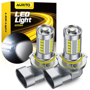 Ampoules LED pour voiture AUXITO 9006 HB4, lumière blanche, feux de brouillard, feux de jour DRL 6500K, 1 paire - Product Image 5