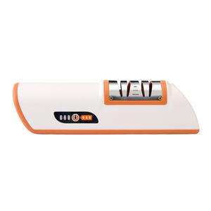 Aiguiseur de couteaux électrique rechargeable multi-grains en acier inoxydable avec corps en ABS pour usage domestique - Product Image 1