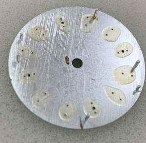 カスタム蓄光グリーンサンレイウォッチ文字盤 耐久性メタル製 NH35 8215 2836ムーブメント用 - Product Image 4