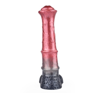 NNSX Custom Wholesale Liquid Silicone Animal Horse <b>Dildo</b> Clitoral Stimulation Massage Sex Toy for Woman - Product Image 5