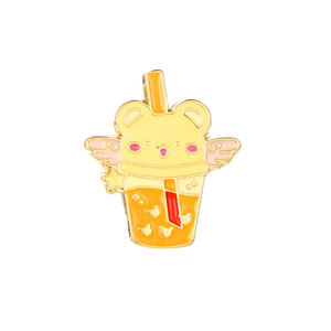 Vente directe usine – Épingles de revers personnalisables en or brillant, écologiques, à motif de dessin animé, accessoires vestimentaires, badges métalliques peints par pulvérisation - Product Image 2