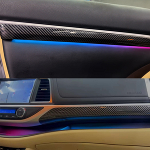Kit d'éclairage d'ambiance intérieur personnalisé pour Toyota Highlander 2015-2021, lampe d'ambiance LED pour tableau de bord et portières, fabrication d'usine - Product Image 4