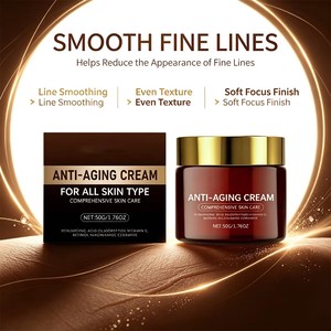 Crema Facial Antienvejecimiento con 50g de Vitamina C y Ácido Hialurónico para Adultos - Hidratante, Iluminadora, Reparadora de la Barrera Cutánea para Mujeres, Todo Tipo de Piel - Product Image 5