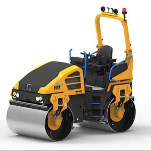 Rodillo Vibratorio Tándem XD140 de 4 Toneladas, Compactador de Asfalto de Doble Tambor, Potente Motor Kubota, Ancho de Tambor de 1400 mm, Máquina para Carreteras Lista para Usar - Product Image 4