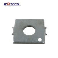 Service de découpe laser CNC sur mesure pour supports et plaques de montage en acier