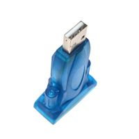 Convertidor de adaptador USB A 2,0 A RS232, Serial DB9, macho A macho, A RS232