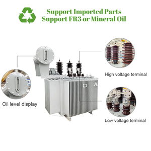 Olie ondergedompelde mv Hv transformatoren 500kva 1000kva Transformator Prijs Drie Fase Elektrische transformatoren te koop - Product Image 3