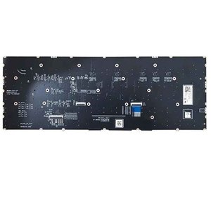Nouveau <span class=keywords><strong>clavier</strong></span> d'ordinateur portable pour M15 R5/R6/R7, rétroéclairage LED RGB, mécanique Cherry, plastique, 3 touches anti-ghosting - Product Image 4