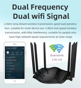 Eurasian Edition 4G LTE 1200Mbps routeur sans fil intérieur double bande emplacement pour carte Sim 4 * LAN 1 * fonction de pare-feu WAN pour 2.4G - Product Image 5