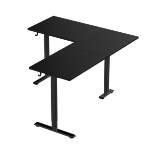 Escritorio <span class=keywords><strong>de</strong></span> pie moderno <span class=keywords><strong>de</strong></span> acero inoxidable con doble motor, altura ajustable eléctrica para <span class=keywords><strong>oficina</strong></span> en casa o <span class=keywords><strong>muebles</strong></span> <span class=keywords><strong>de</strong></span> <span class=keywords><strong>oficina</strong></span> para dormitorio - Product Image 3
