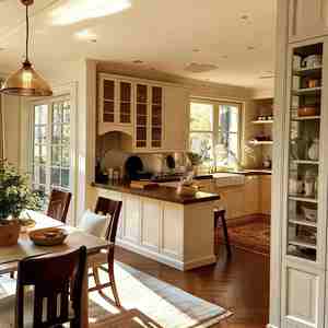 BALOM Customized Modern Cream Mid-Century Style Easy Clean & Durable Kitchen <b>Cabinets</b> Best Price Itchen-abinet - Product Image 5