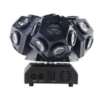 Feiyueyue HOT Projecteur de Scène Disco 18 LEDs RGBW 3 Têtes Faisceau/Spot Laser Contrôle DMX512 Stroboscope 20Hz 220W IP20 pour Soirées DJ CCC