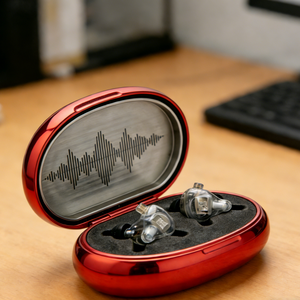 Boîtiers d'écouteurs en aluminium usinés CNC, anodisés transparents, sur mesure, de précision, pièces de rechange mécaniques 6061 T6 - Product Image 1