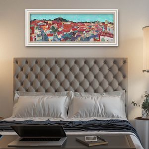 Custom of Zhang Liping's Realistic Xiamen Landscape Oil Painting Impression Gulangyu - Home Decor Art Original Clear Lotus <b>Paint</b> - Product Image 5