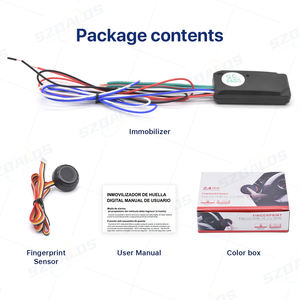 <span class=keywords><strong>Sistema</strong></span> <span class=keywords><strong>Antirrobo</strong></span> Universal de 12V para Automóvil con Inmovilizador de Huellas Dactilares y Función Anti-Secuestro - Product Image 5