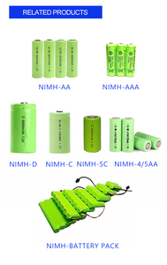 La mejor celda de baterías para baterías de portátiles, paquete de baterías NiMH AA 1,2 <span class=keywords><strong>V</strong></span> <span class=keywords><strong>2000mAh</strong></span>, ciclo de vida largo, alta calidad - Product Image 6