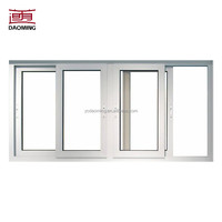 Ventana Abatible de PVC de Diseño Moderno para Cocina, Apertura Vertical, Superficie Acabada, Impermeable, Ahorro de Energía, Insonorizada