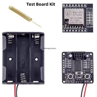 Module de transmission de données RF LoRa SX1278 Ra-01 avec interface SPI 433 MHz, kit de test d'antenne, module émetteur-récepteur
