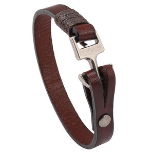 Braccialetti in pelle di vacchetta Punk bracciale braccialetto di ancoraggio alla moda uomini che vendono accessori <span class=keywords><strong>originali</strong></span> in stile oceano per gioielli regalo - Product Image 1