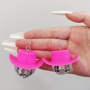 Pendientes de Bola de Discoteca con Logotipo Personalizado al por Mayor, Aretes de Bola de Espejo <span class=keywords><strong>para</strong></span> Fiestas Retro de los 70 y 80, Joyería <span class=keywords><strong>para</strong></span> Despedidas de Soltera, Venta al por Mayor - Product Image 2