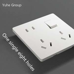 Interruptor de Pared con Panel Táctil, Material de PC, 1-3 Posiciones, Impermeable, 250V, Compatible con Aplicaciones Smart Living - Product Image 5