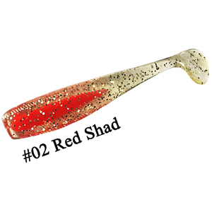 Nouveau Shiner 3 "4.2G leurre souple Shads blancs leurres de pêche Shad en gros en Stock - Product Image 2