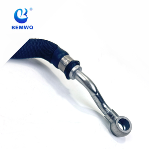 BEMWQ caoutchouc acier noir autre système de moteur turbocompresseur ligne de liquide de refroidissement tuyau d'admission pour MINI R55 R56 11537565433 - Product Image 3