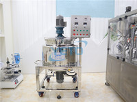 Équipement de mélange, réservoir mélangeur de shampooing en acier inoxydable mobile de 100 L, réservoir mélangeur homogénéisateur de savon liquide, détergent, agitateur