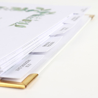 Carnet de planification de mariage personnalisé pour la mariée, cadeau de fiançailles et de douche nuptiale